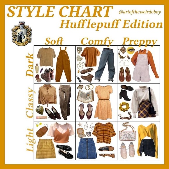 Hufflepuff outfit mystery box 6+ piece - Picture 5 of 5